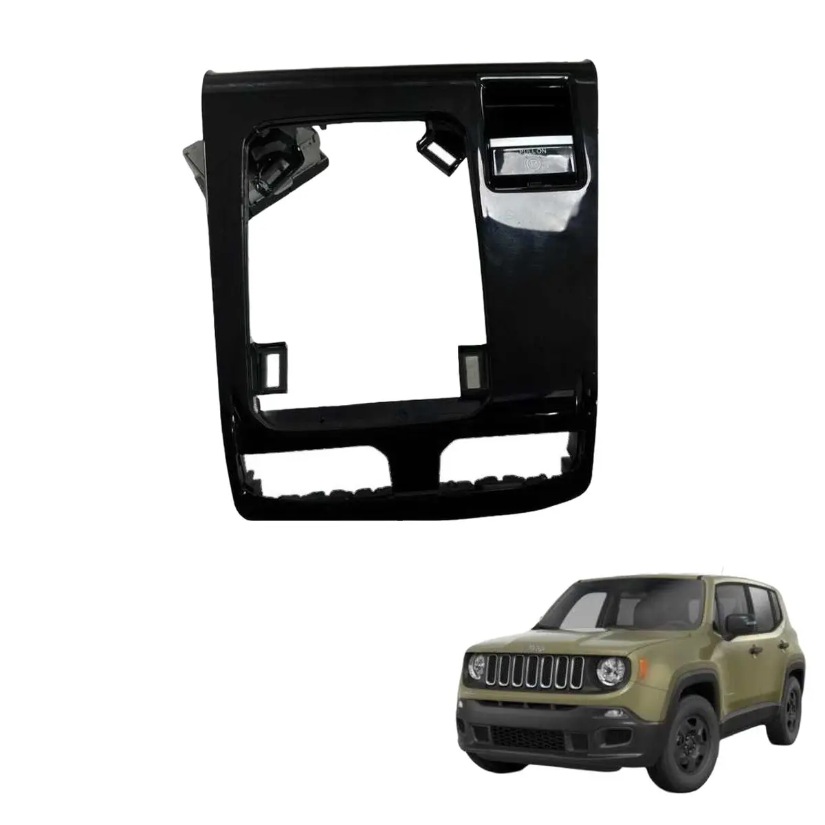 Moldura COM Alavanca Câmbio Jeep Compass 22/23  Orig — imagem 3