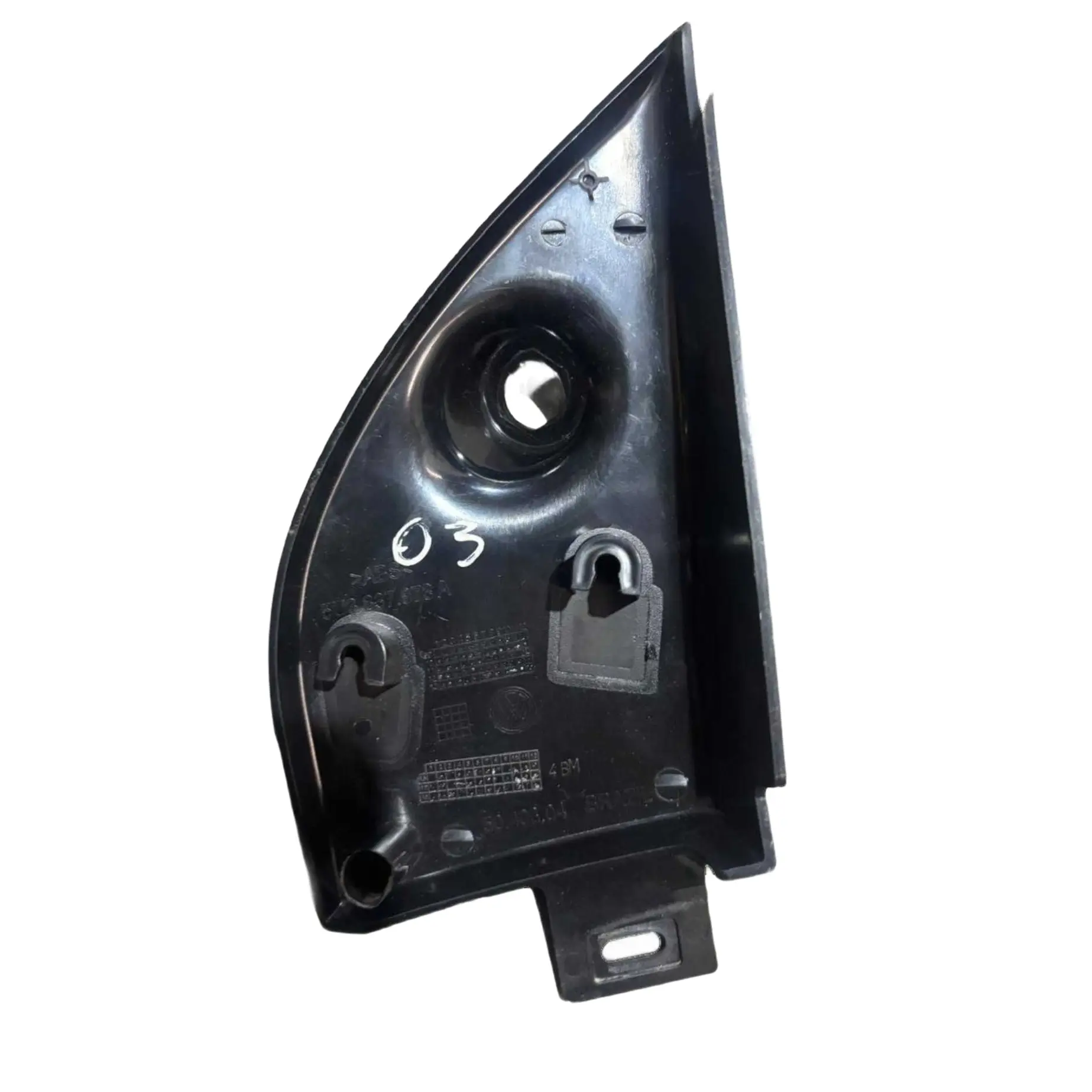 Acabamento Interno Retrovisor Esq Volkswagen Gol G6 ORIGINAL — imagem 3