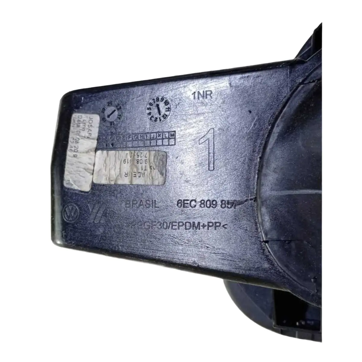 Portinhola Tanque Combustível Volkswagen Polo Virtus 2018/22 6EC809857 — imagem 6