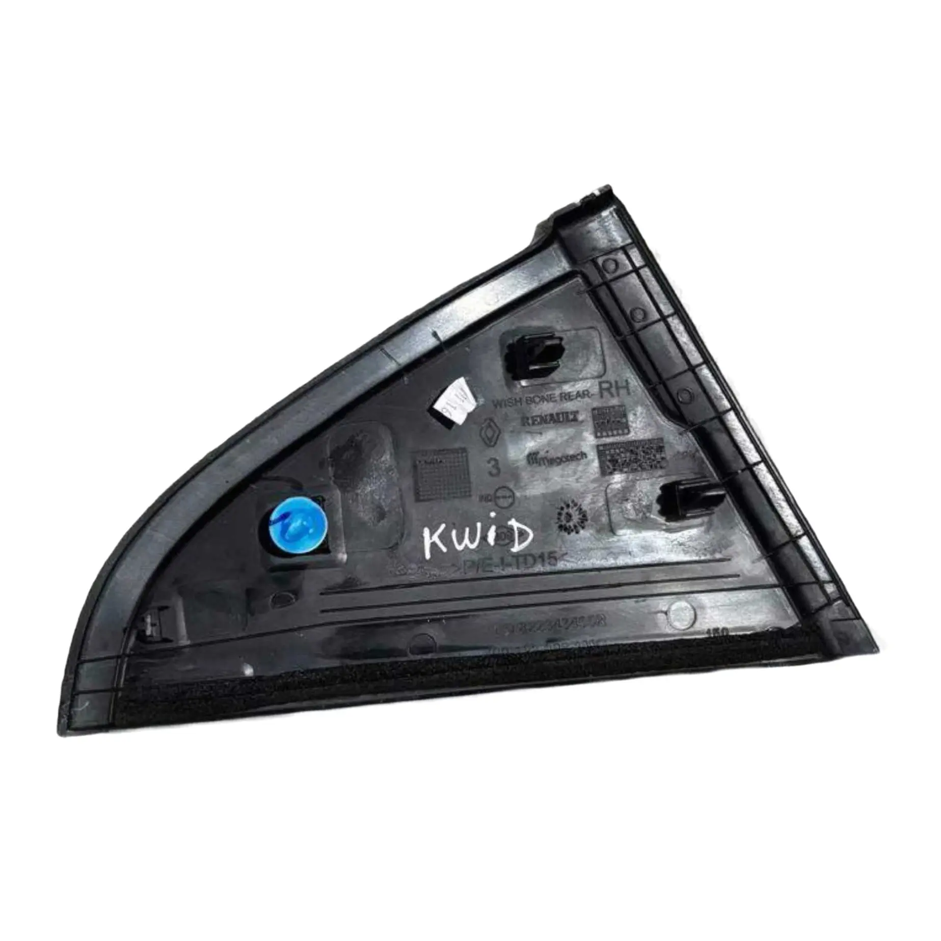 Moldura Vidro Porta Traseira Direita Kwid Novo 822343455r — imagem 3