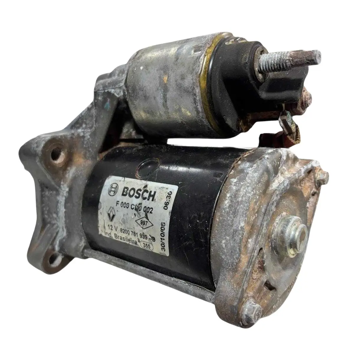 Motor Partida Arranque Logan Sandero Megane 1.6 (Usado) — imagem 4