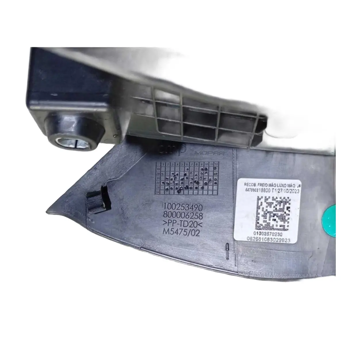 Console Central Moldura Freio De Mão Fiat Strada 21/24 100253490 — imagem 5