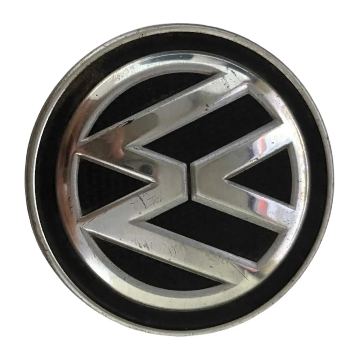 EMBLEMA SIMBOLO VOLKSVAGEM CALOTA CENTRAL TAMPA USADO — imagem 4