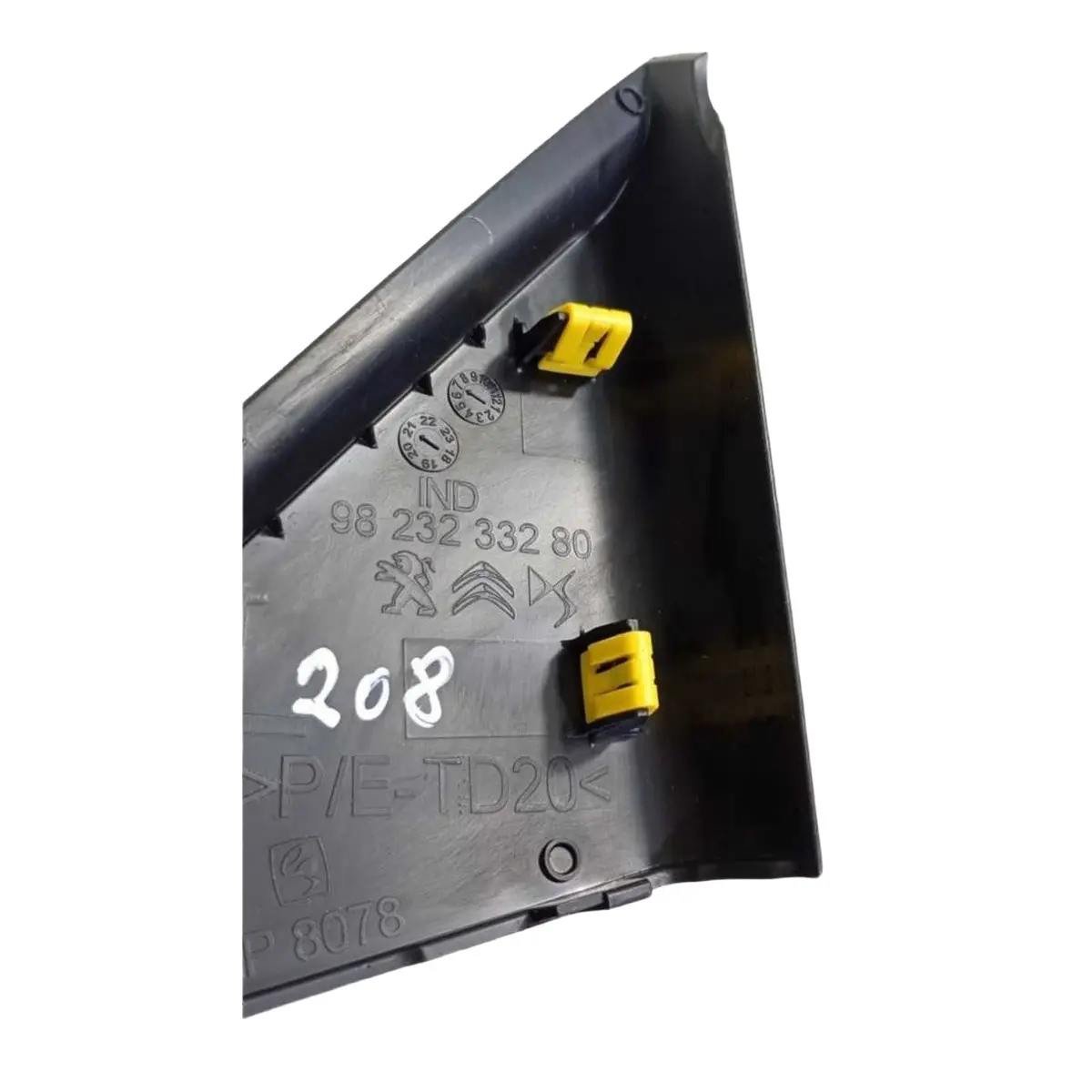 Acabamento Interno Retrovisor Esq Peugeot 208 9823233280 — imagem 5