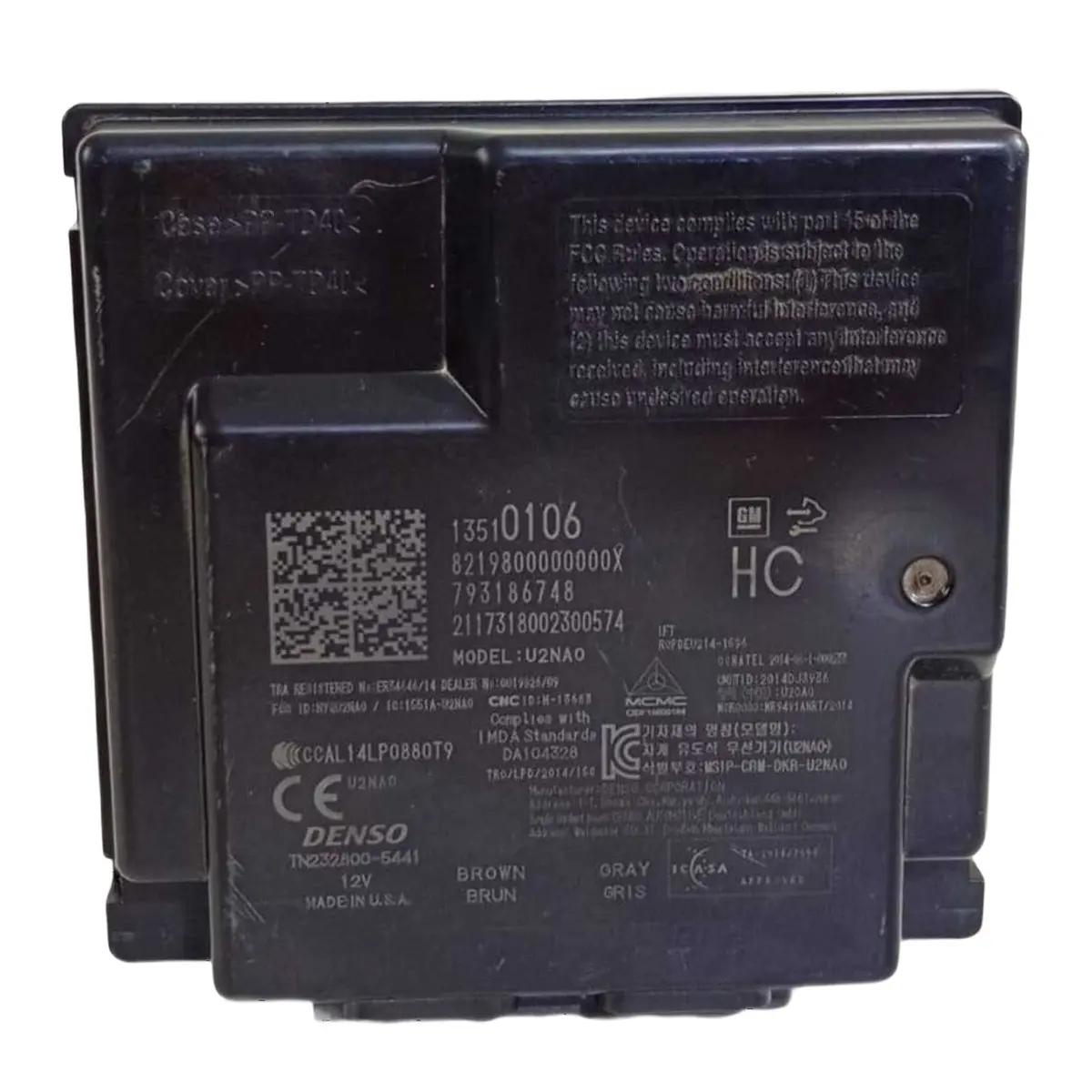 Módulo Keyless  Chevrolet Cruze 1.4 2017/21 13510106