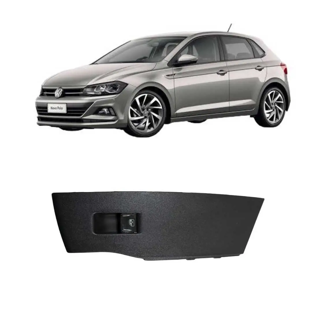 Botão Vidro Elétrico Dianteiro Direito Vw Polo Novo Tsi