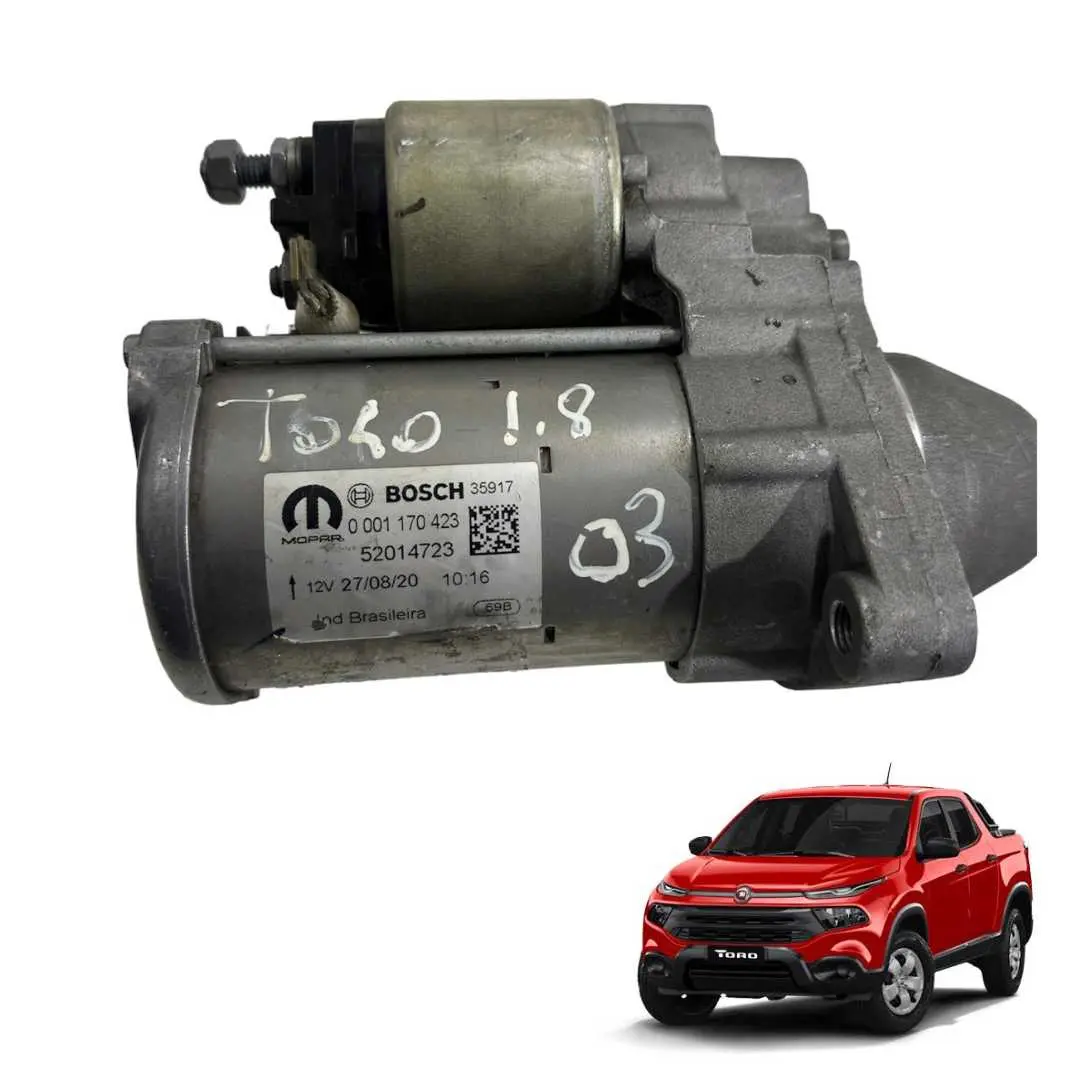 Motor Partida Start Stop Toro Renegade Argo Cronos Flex