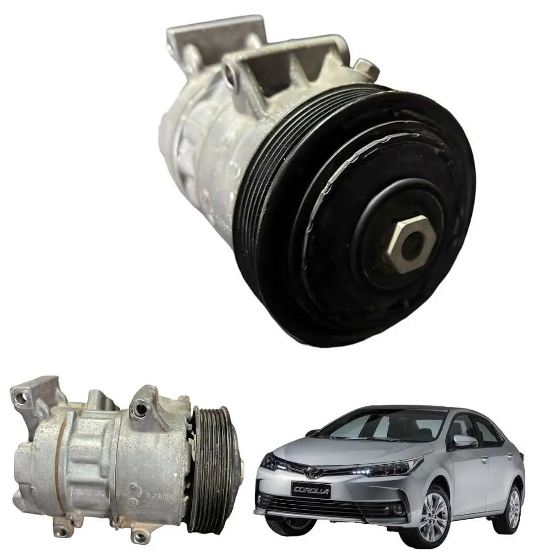 Compressor Ar Condicionado Corolla 1.8 E 2.0 De 2015 À 2019