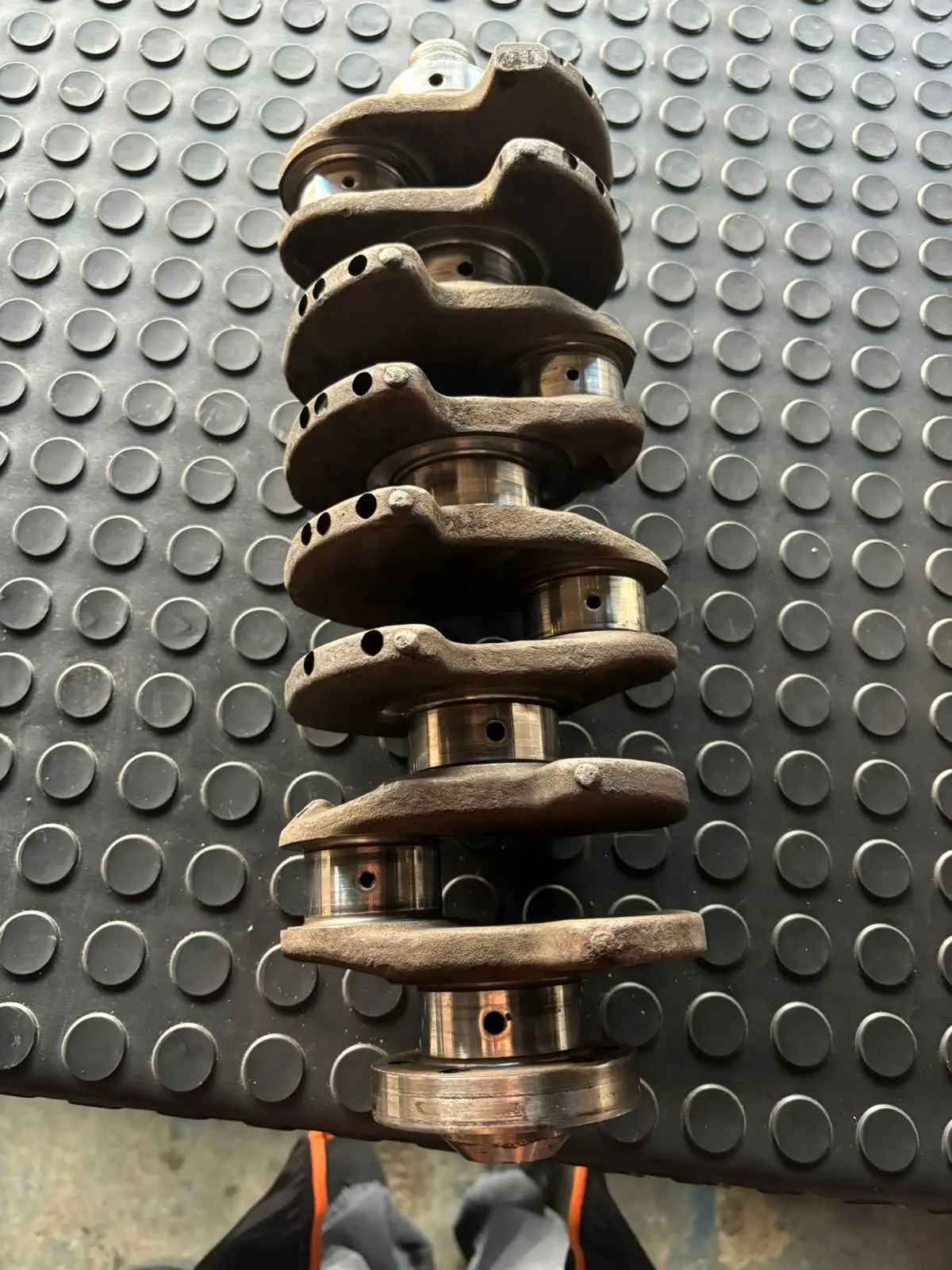 Virabrequim Motor Ap 1.6 Std Gol G2 G3 G4 Original Vw TEM QUE RETIFICAR