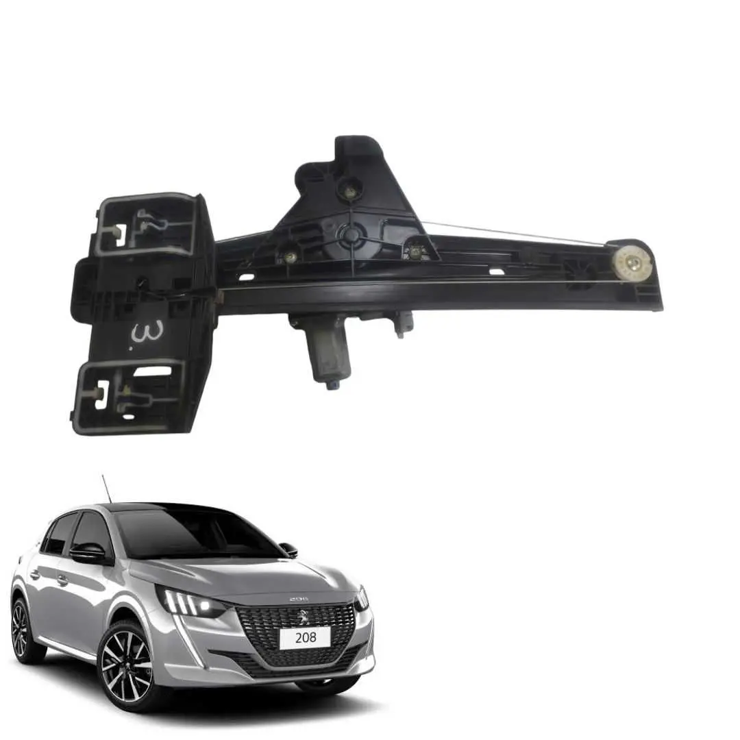 Maquina Vidro Traseira Direita Peugeot 208 2021 2022 2023