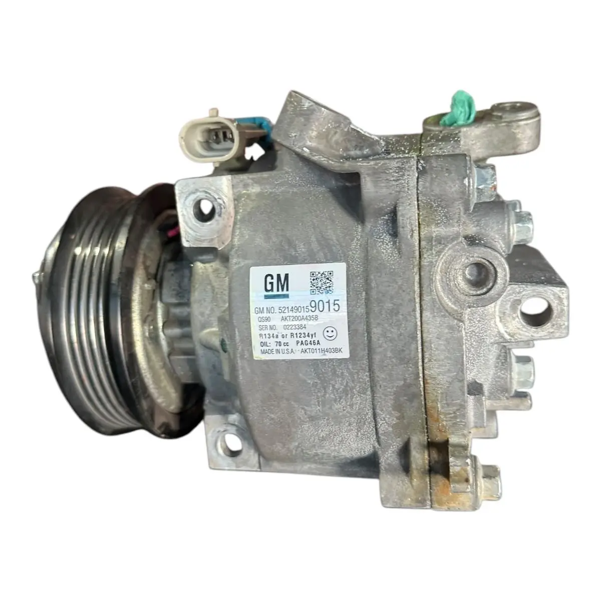Compressor Ar Condicionado Onix Prisma Cobalt Spin 2015 2019