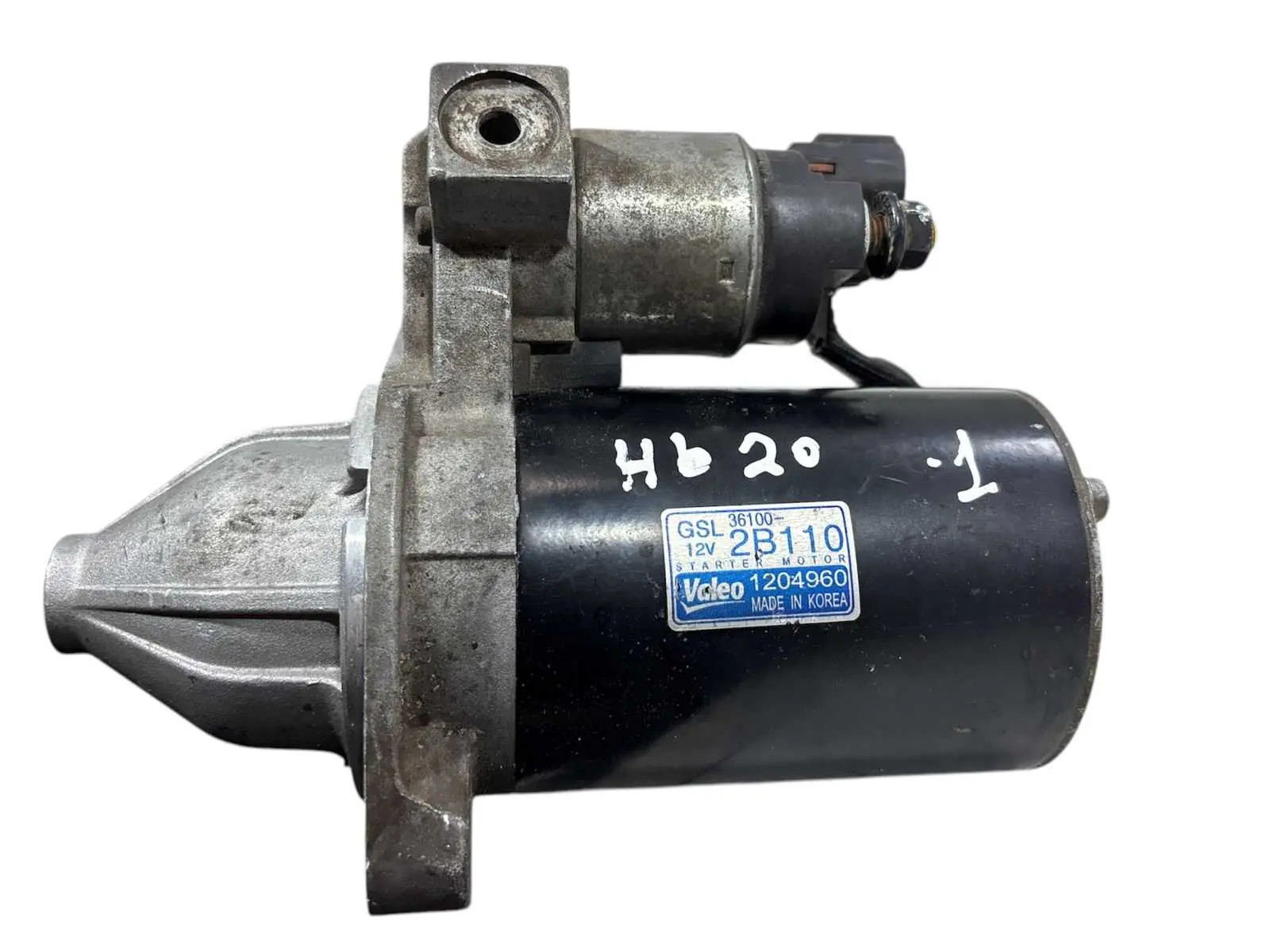 Motor De Arranque Hyundai Veloster 1.6 2012 36100 2b100