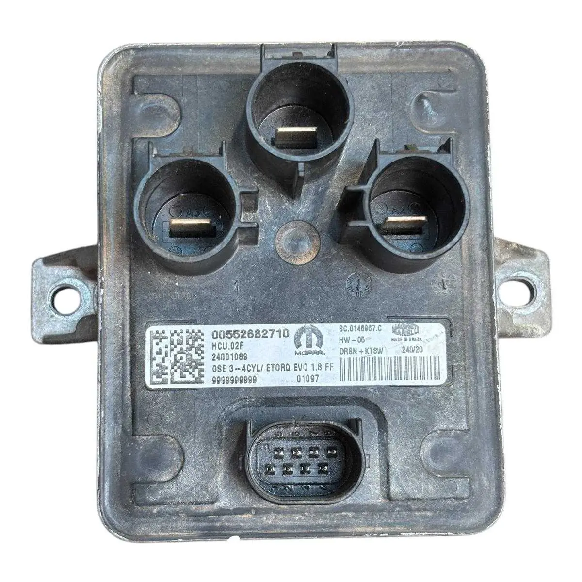 Modulo Controle Eletro Ventilador Fiat Strada Cronos Argo 00552682710