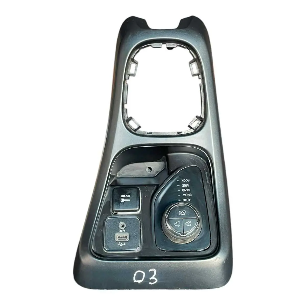 CONSOLE JEEP COMPASS DIESEL C COMANDO DE ATRAÇÃO E USB