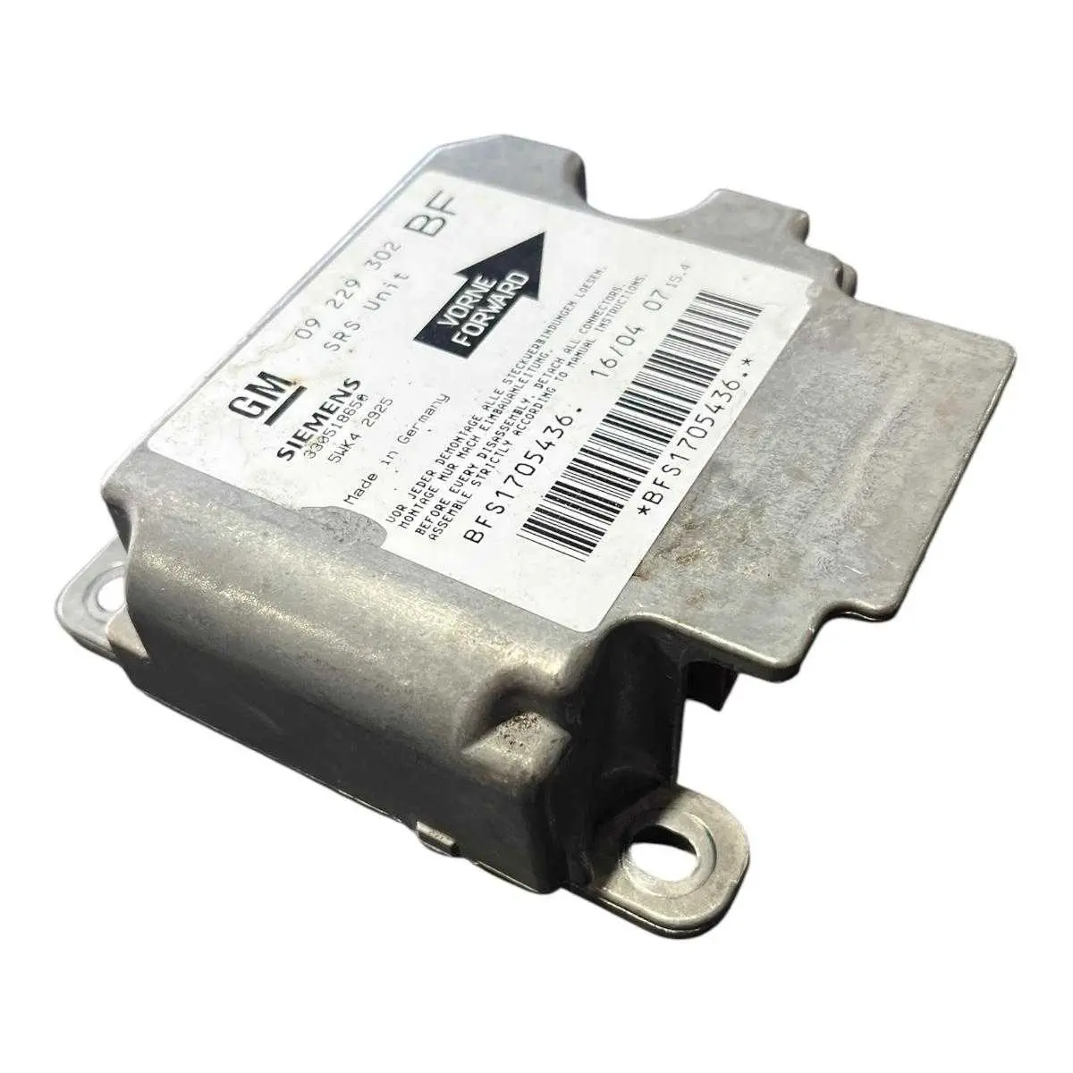 Módulo Air Bag Gm Chevrolet Astra Cod.