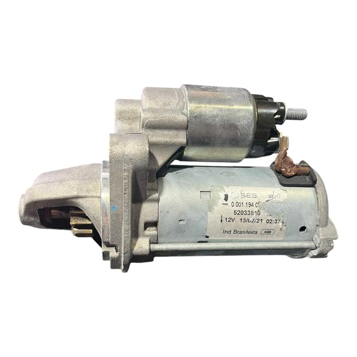 Motor De Partida Mobi Uno Argo 3 Cilindros