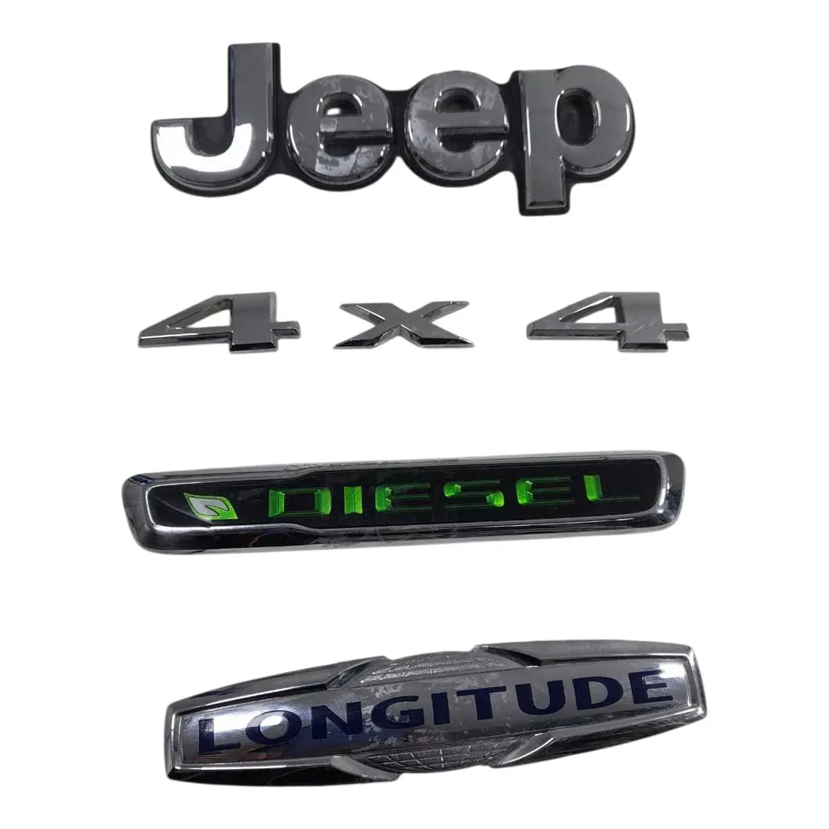 jogo de emblema jeep diesel