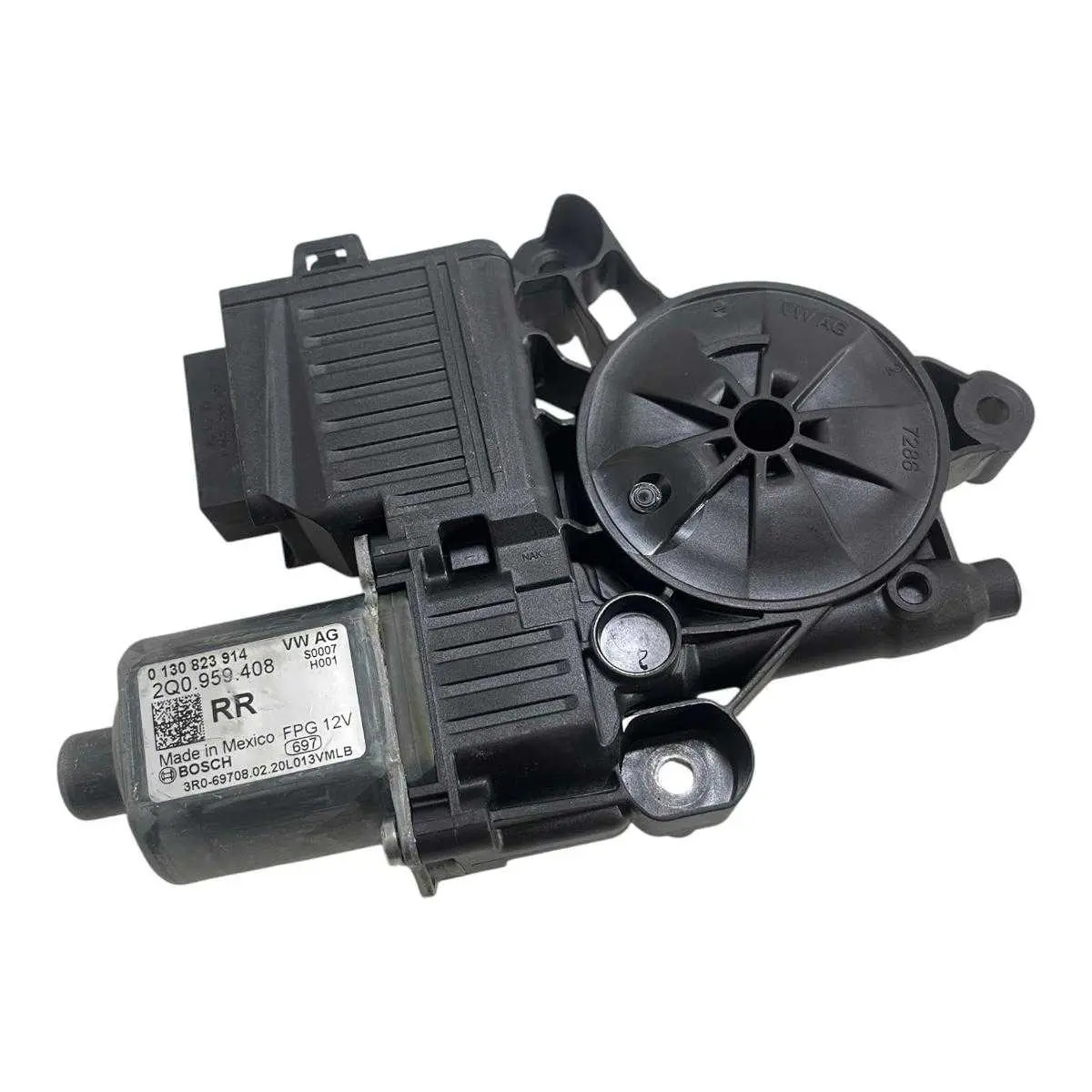 Motor Vidro Traseiro Direito Virtus Polo 2q0959408 Orig Vw