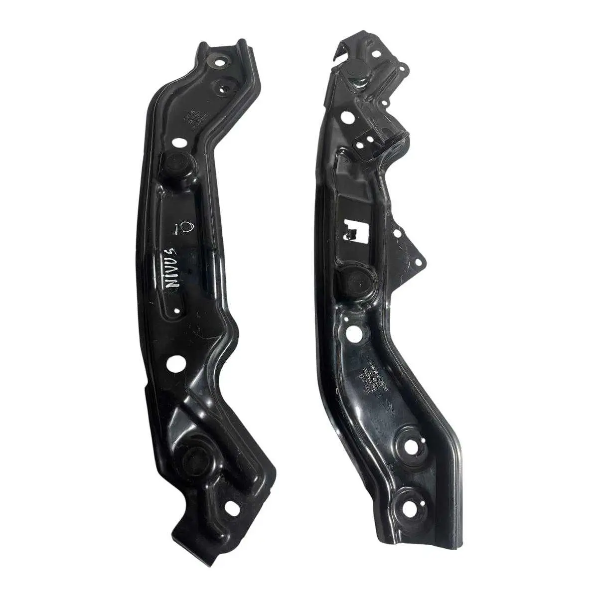 Par Suporte Guia Farol Vw Nivus Highline Tsi 2022