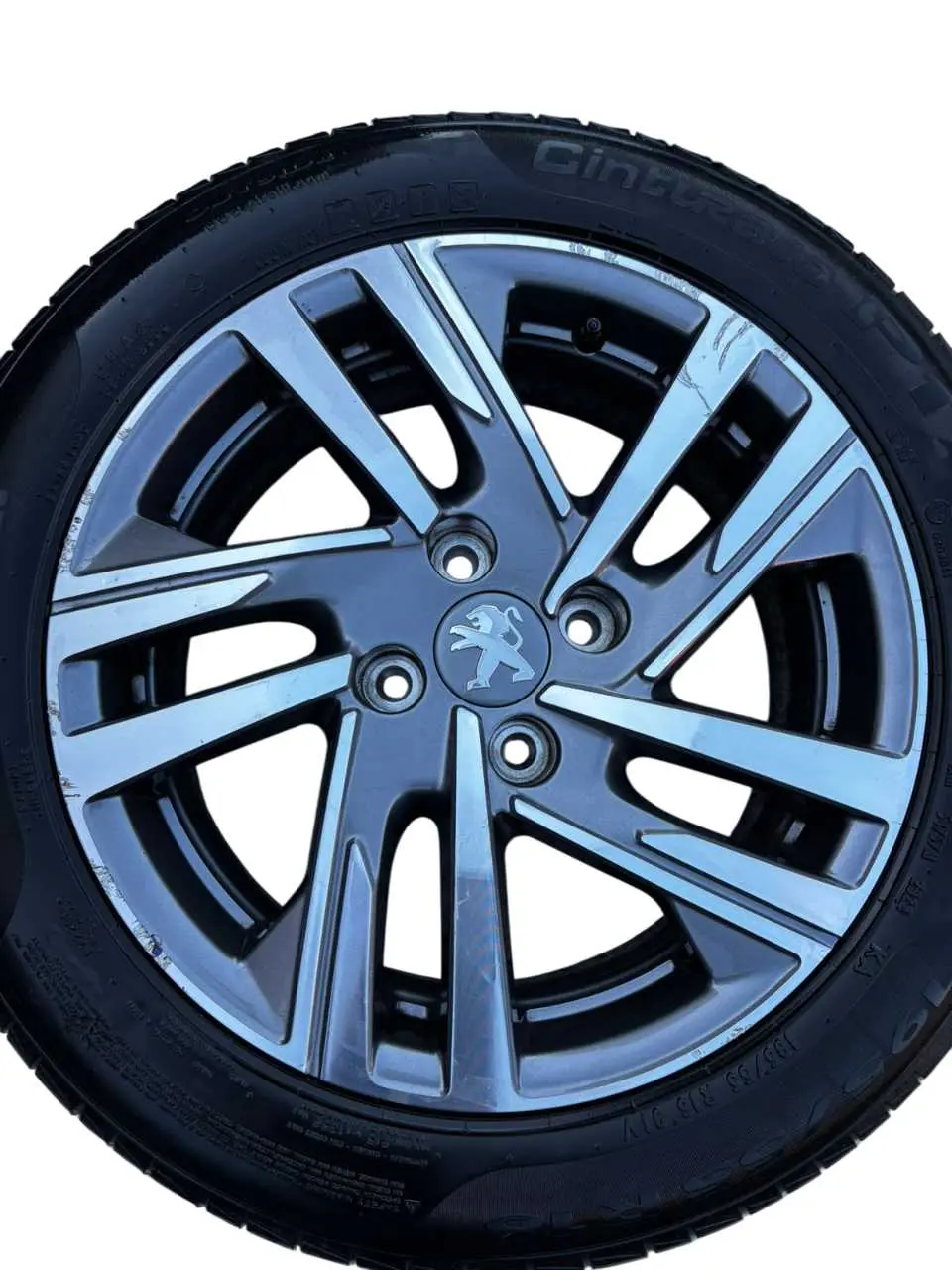 Jogo de rodas peugeot 208 allure novo 195/55/16