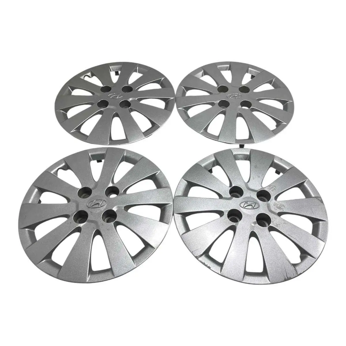 Jogo 4 Calota Roda Aro 14 Original Hyundai Hb20 2013/2018 529601s000