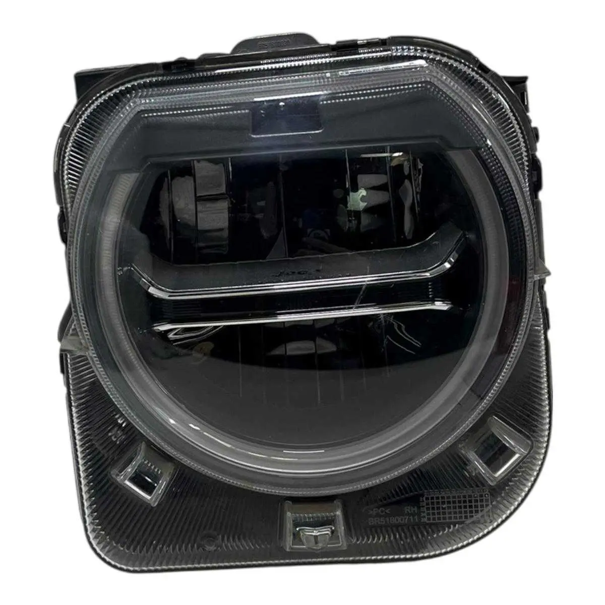 Farol Renegade lado direito 2022/2025 Full Led 51800748 marca de uso na lente