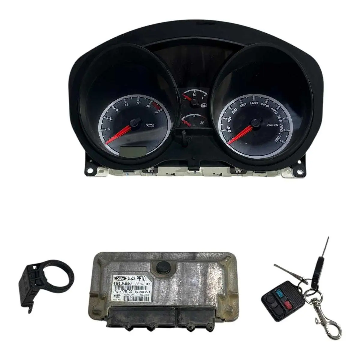 Kit Code IGNIÇÃO Ford Fiesta 1.0 2008/2014 ORIGINAL USADO