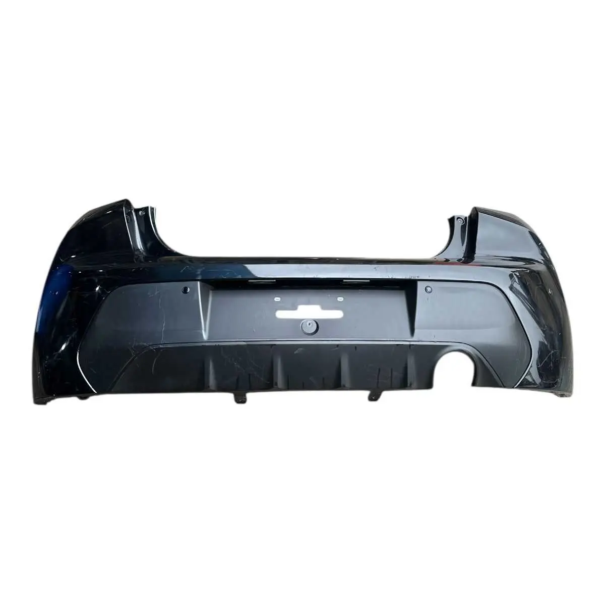 PARACHOQUE TRASEIRO PEUGEOT 208 2022 A 2025 PRETO ORIGINAL