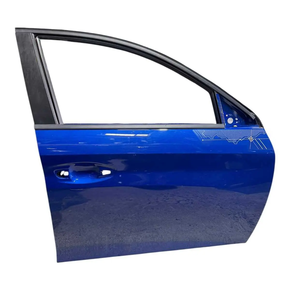 PORTA DIANTEIRA DIREITA 208 AZUL