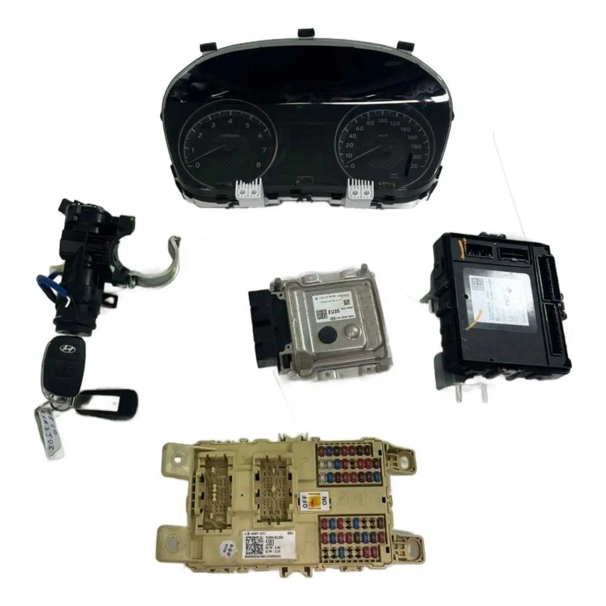 KIT CODE KIT IGNIÇÃO HYUNDAI HB20 1.0 2020 ORIGINAL USADO