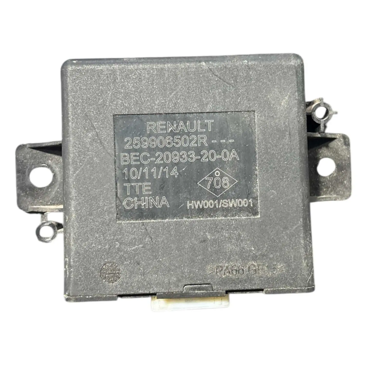 Módulo Sensor Estacionamento Renault Sandero 259906502r Pret