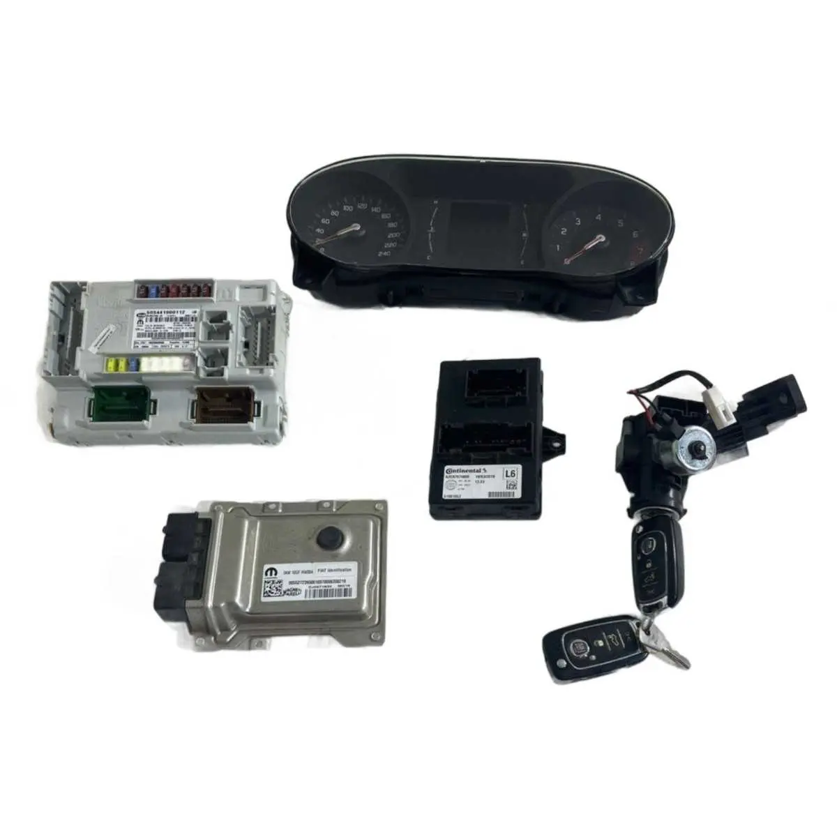 KIT CODE FIAT TORO PRETA 2019 ORIGINAL USADO