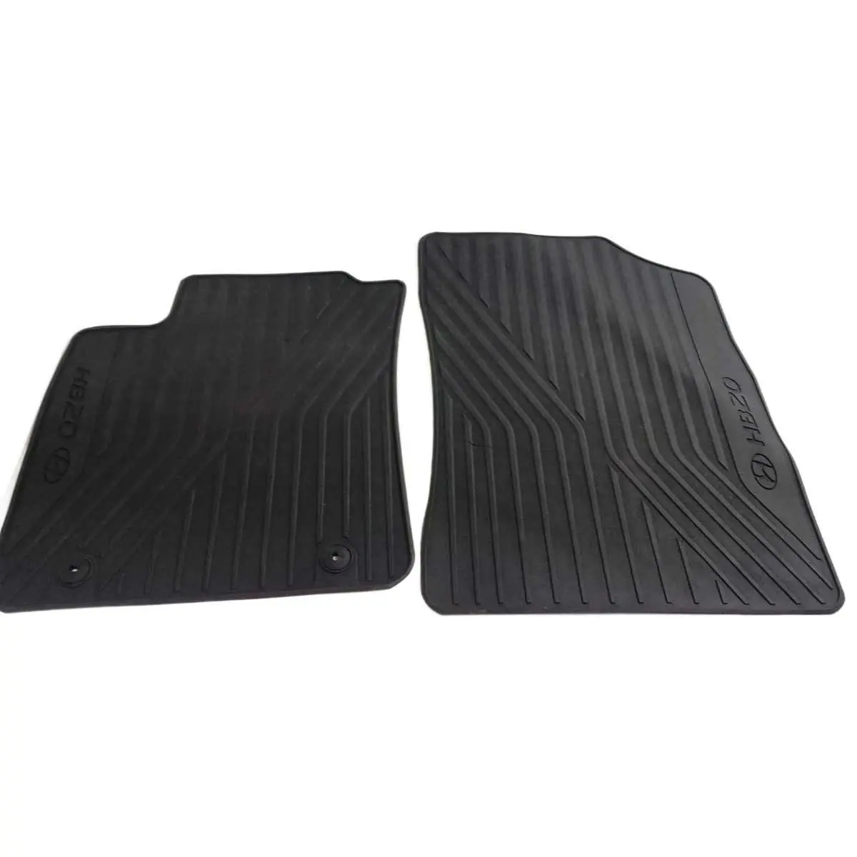 Par Tapete De Borracha Hyundai Hb20 2013/19 r1r13mb000