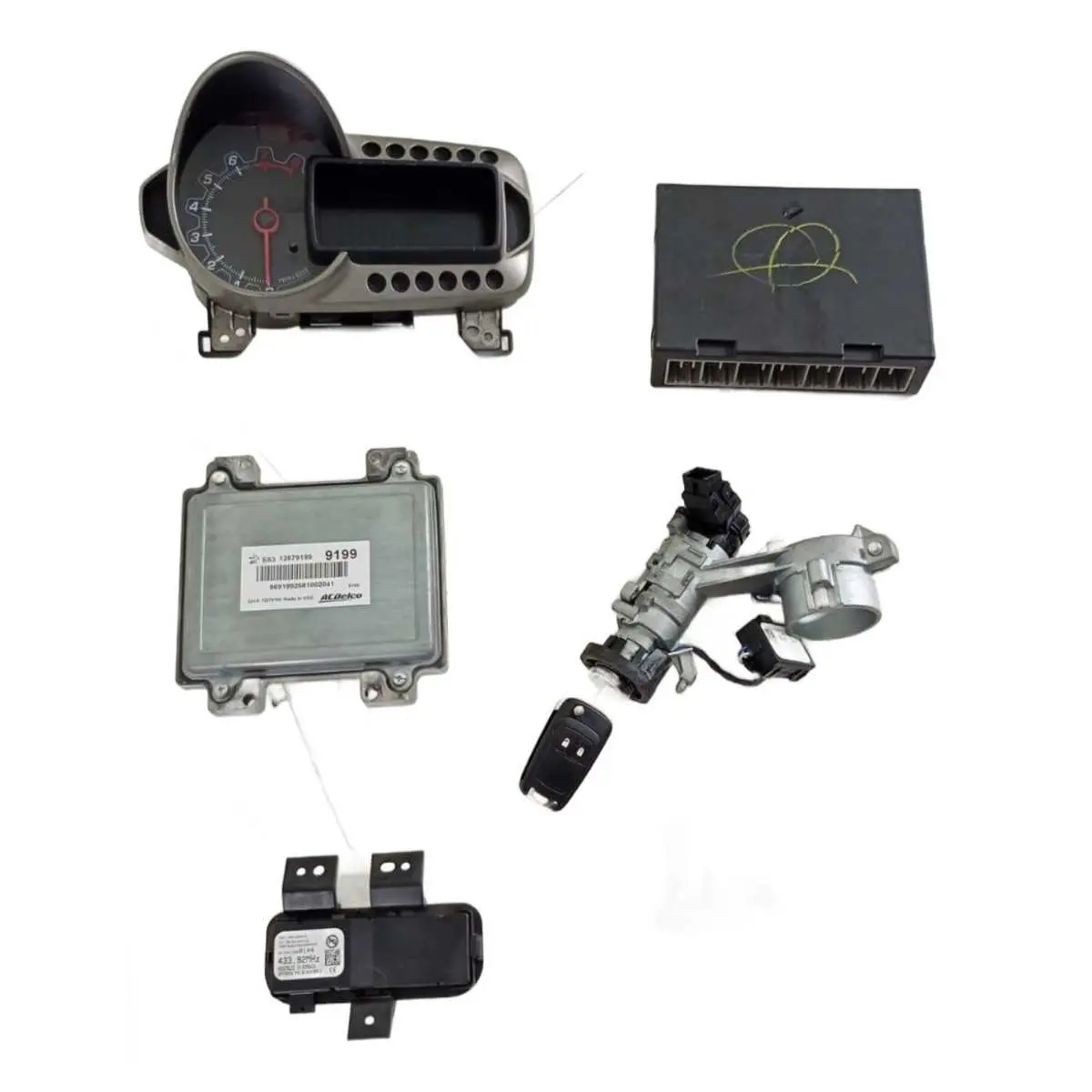 Kit Code Ignição Chevrolet Sonic 1.6 2012 2013 2014 ORIGINAL