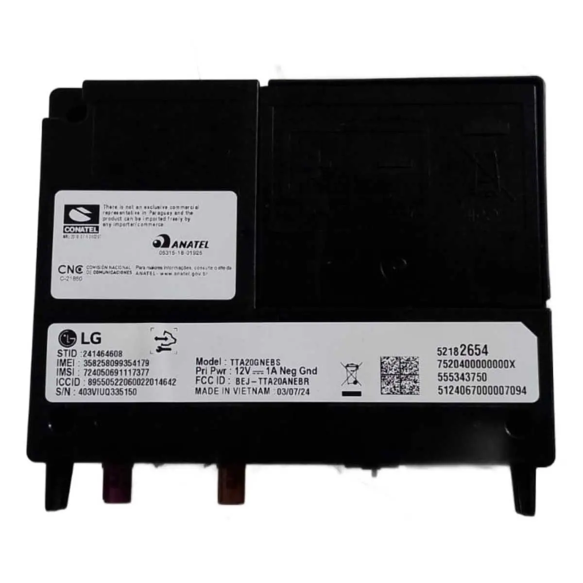 Modulo Interface Chevrolet Tracker 2020/2024 52182654