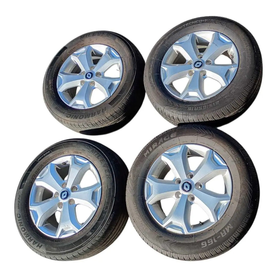 Jogo De Roda Com Pneu Mirage 215/65r16 Duster 2020