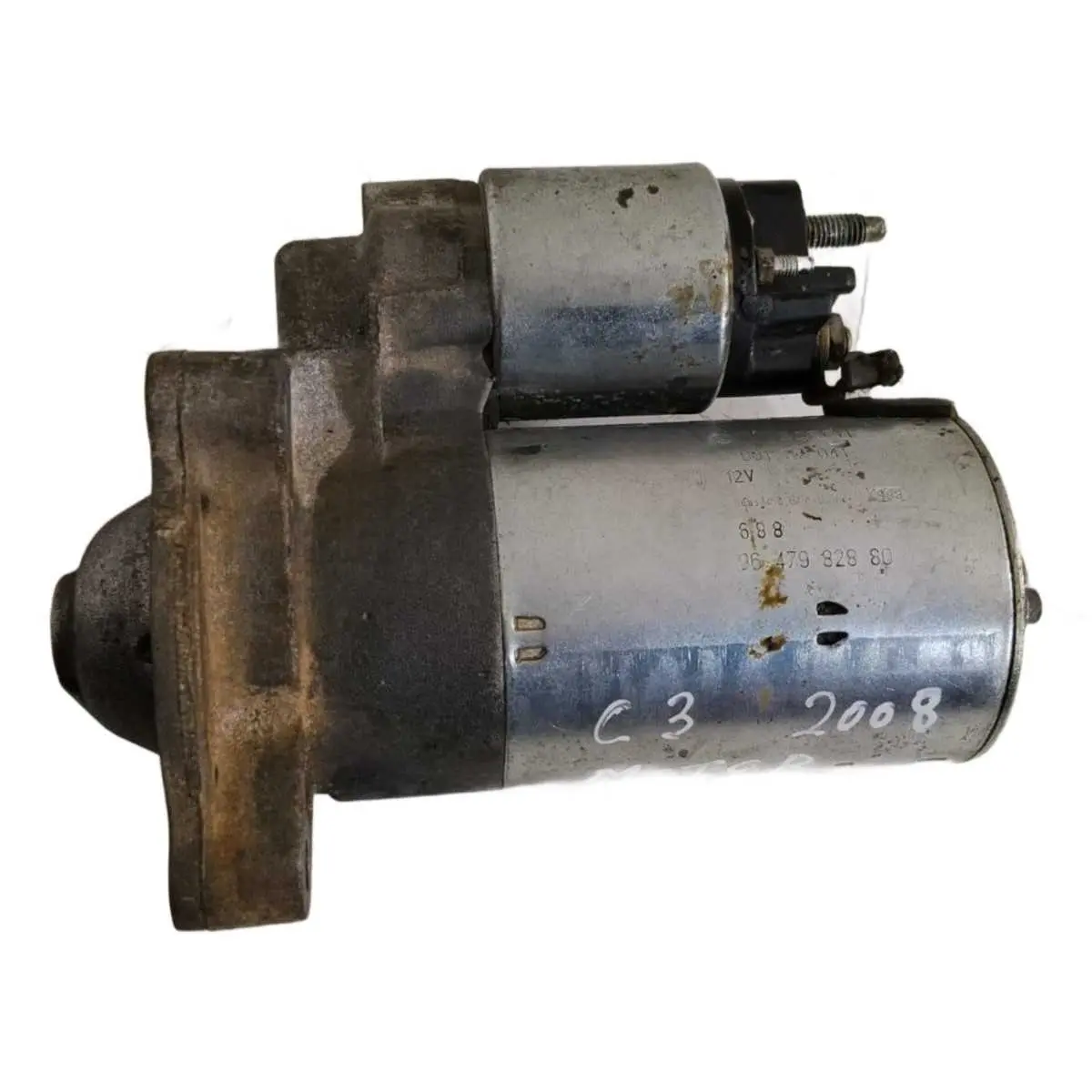 Motor Partida Arranque Citroën C3 1.4 8v 2006/12 9647982880